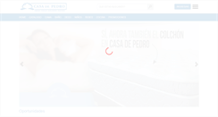 Desktop Screenshot of casadepedro.com.ar